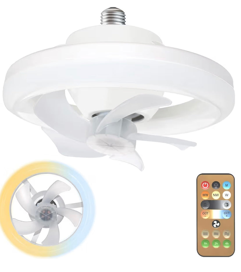 MULTIFUNCTIONAL FAN WITH LED LIGHT