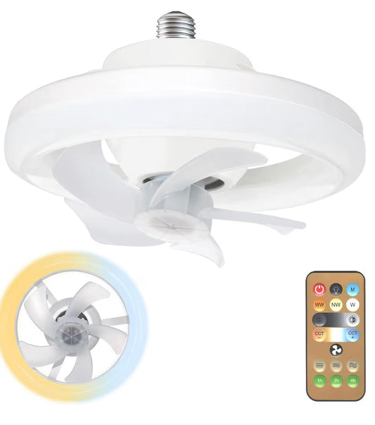 MULTIFUNCTIONAL FAN WITH LED LIGHT