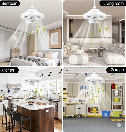 MULTIFUNCTIONAL FAN WITH LED LIGHT
