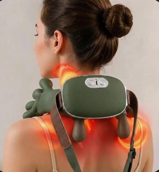 RECHARGEABLE NECK & SHOULDER MASSAGER